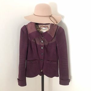 🚫Final Sale🚫 Free People Plum Jacket